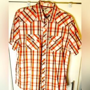 Short Sleeve Pearl Snap Western Shirt